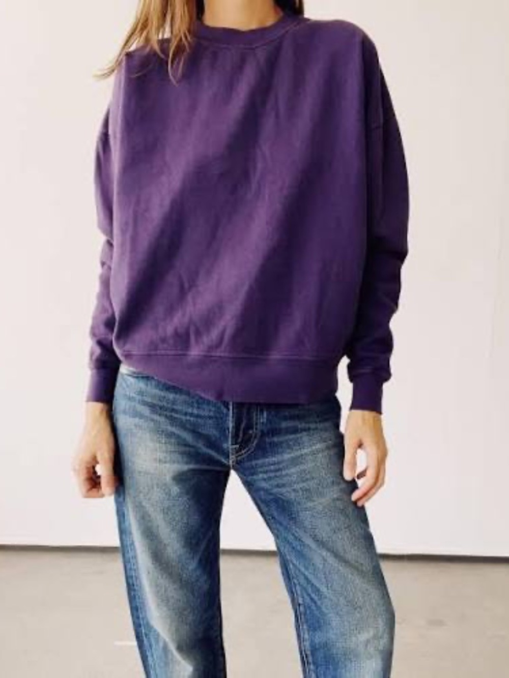 Hey Gang The Sweatpants + The Sweatshirt in Plum